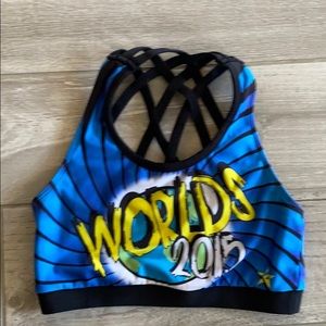 Worlds 2015 sports bra